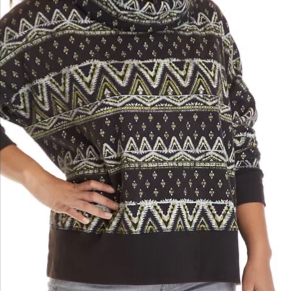 NWT TRUE CRAFT Soft Shop Plus Cowl Neck Sweater